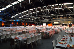 BERLIN – INFORMAL DINNER WITH COOKING SHOW FOR 2000 PARTICIPANTS