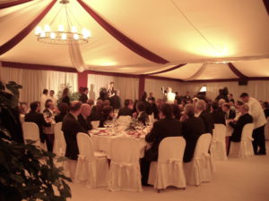 GALA DINNER MARQUEE FOR THE ITALIAN PASTA MAKERS – CAPODIMONTE MUSEUM